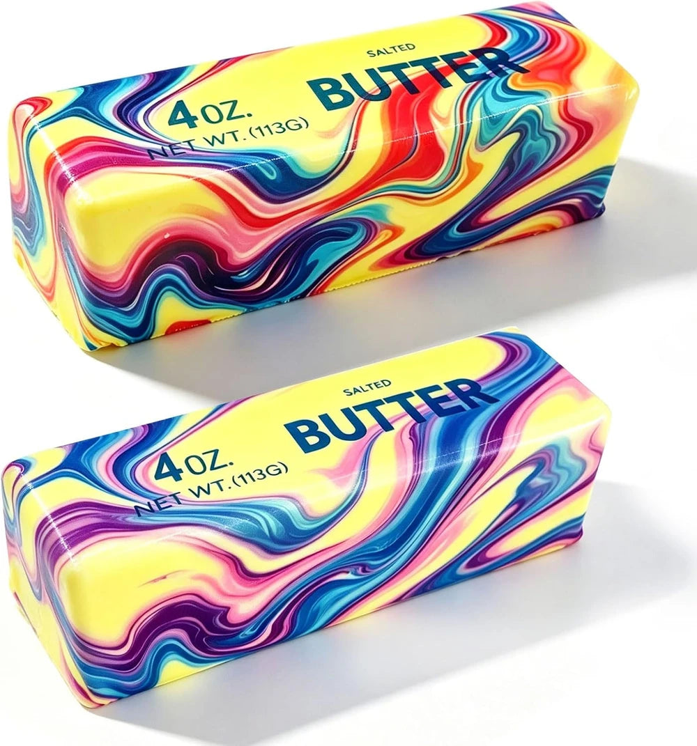 Slow Rising Butter Squishy Double Pack