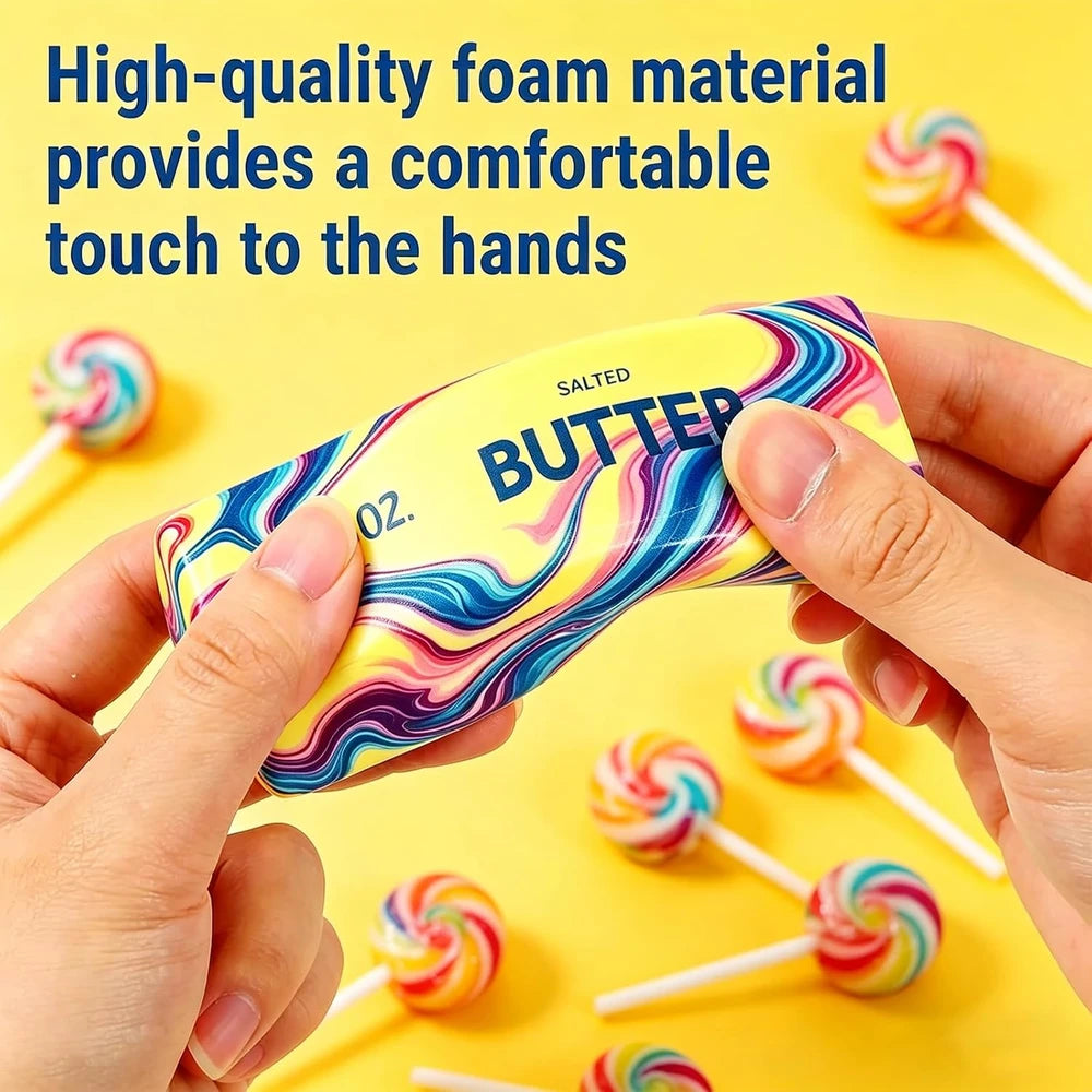 Slow Rising Butter Squishy Double Pack