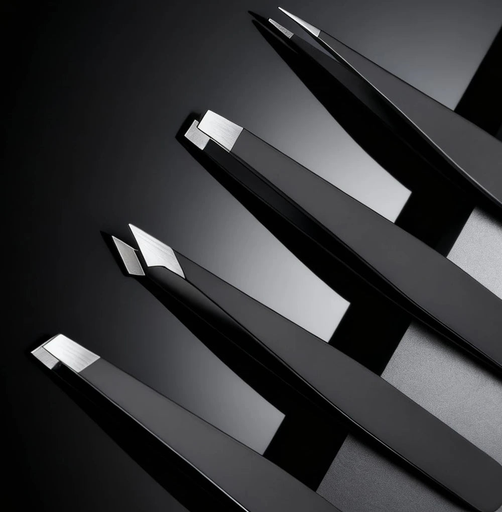 Professional Eyebrow Tweezer Set