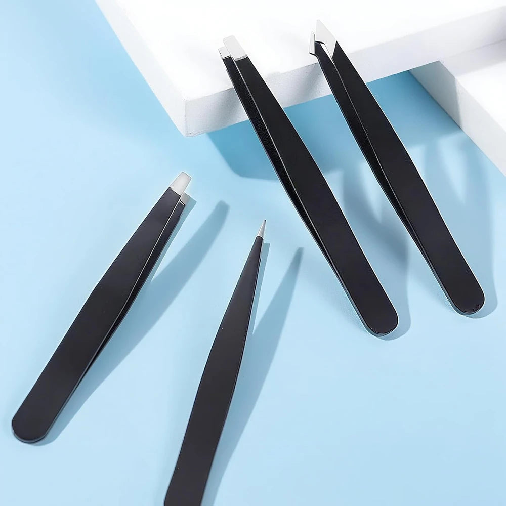 Professional Eyebrow Tweezer Set