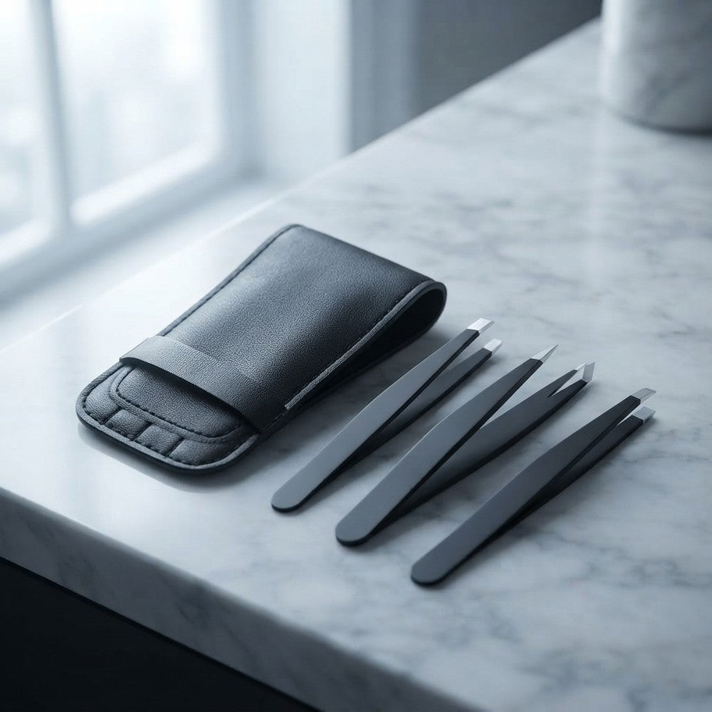 Professional Eyebrow Tweezer Set
